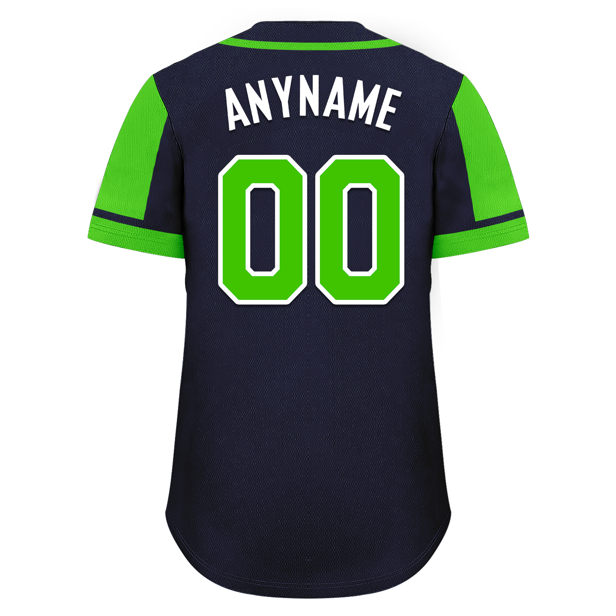 Custom Blue Green Raglan Sleeves Personalized Authentic Baseball Jersey BSBJ01-D017181