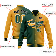 Custom Gradient Fashion Jacket Bomber Full-Snap Varsity Letterman Personalized Jacket FZ005-D028016-16