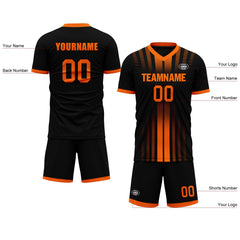 Custom Soccer Uniform Jersey and Maxsoul Shoes Personalized Sneaker Combo ZH-D020159-3