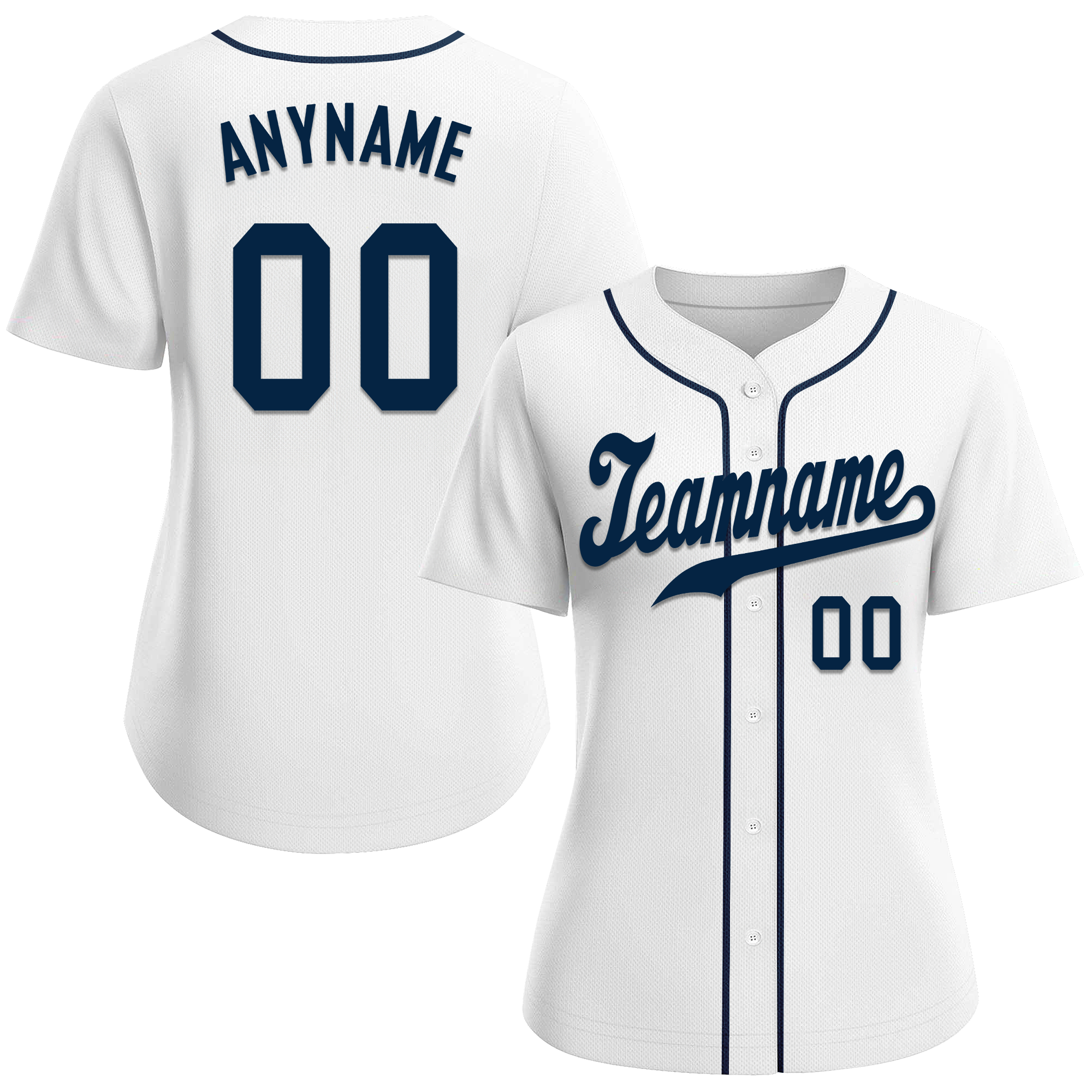 Custom White Classic Style Black Personalized Authentic Baseball Jersey BSBJ01-bd0faad