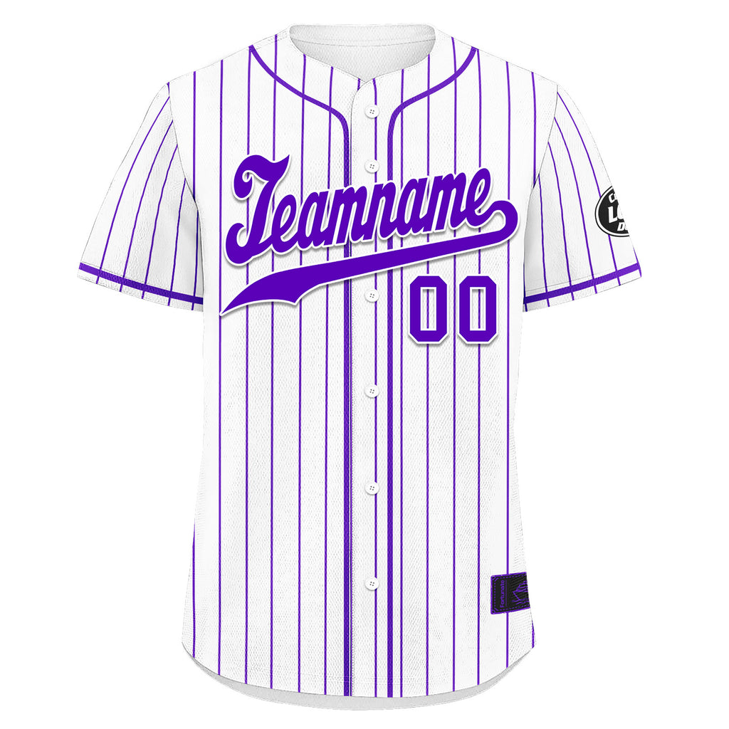 Custom Stripe Fashion Personalized Authentic Baseball Jersey BSBJ01-E025078-4