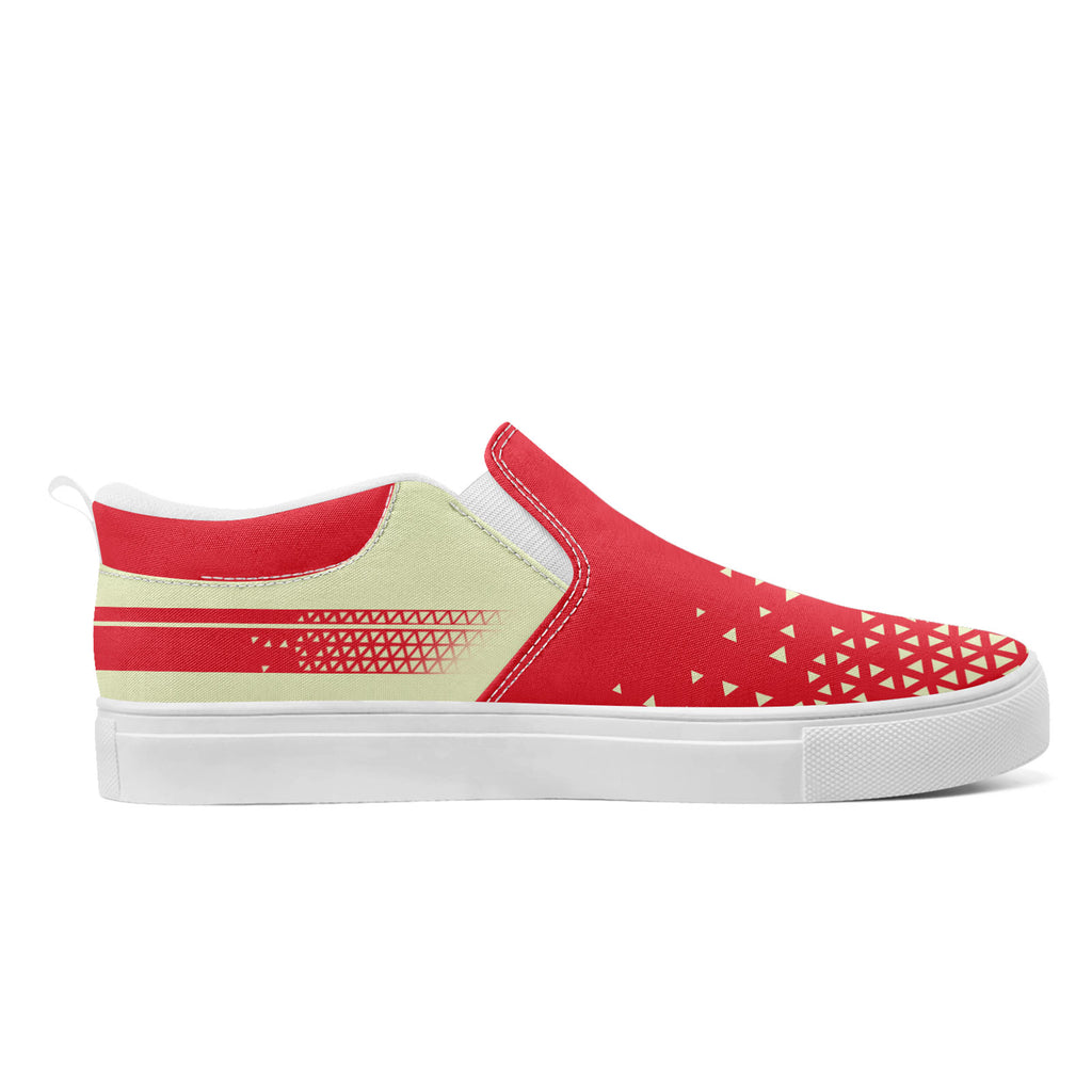 Custom Canvas Sneakers Personalized Slip On Shoes FN071-E023042-9