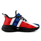 Custom 2026 World Cup Norway Sneakers DIY Country Flag Running Shoes Lightweight Sport Shoes Gift for Football Fans Personalized Team Name and Logo FN079-F027070-1