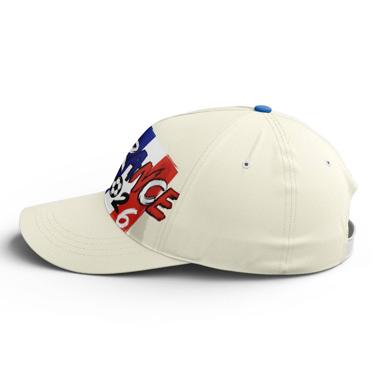 Personalized 2026 France Soccer Fan Hat - Add Your Name & Design Custom 2026 Football Tournament Hat YW061-F025082-6