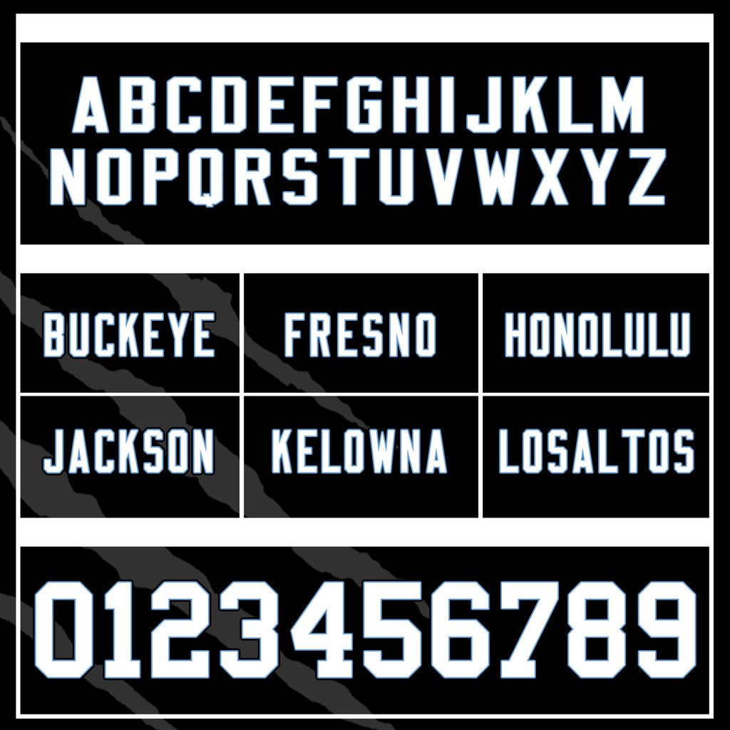 Custom Black White Nevada High-Performance American Football Jersey FBJ06-D023001-20
