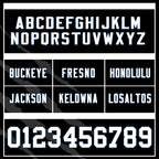 Custom Black White Nevada High-Performance American Football Jersey FBJ06-D023001-20