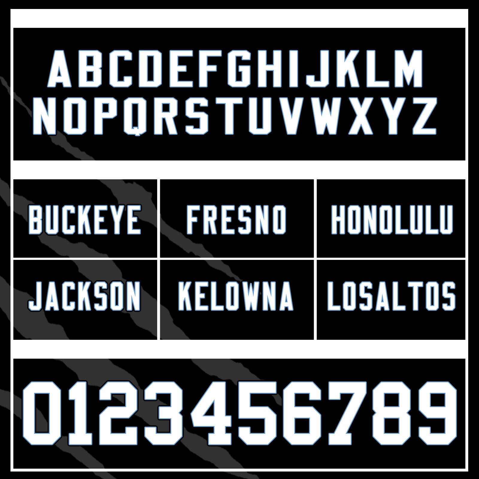 Custom Black White Nevada High-Performance American Football Jersey FBJ06-D023001-20