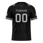 Custom Black Gray Las Vegas Football Jersey and Firesoul Sports Shoes Combo Offer Personalized Combo ZH-D020273-20