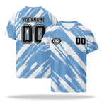 Custom 2026 World Cup Argentina High Quality Soccer Stadium Version Jersey Sneakers Sports Shoes and Hat Combo Offer Personalized Team Name and Logo ZH-F027090-3
