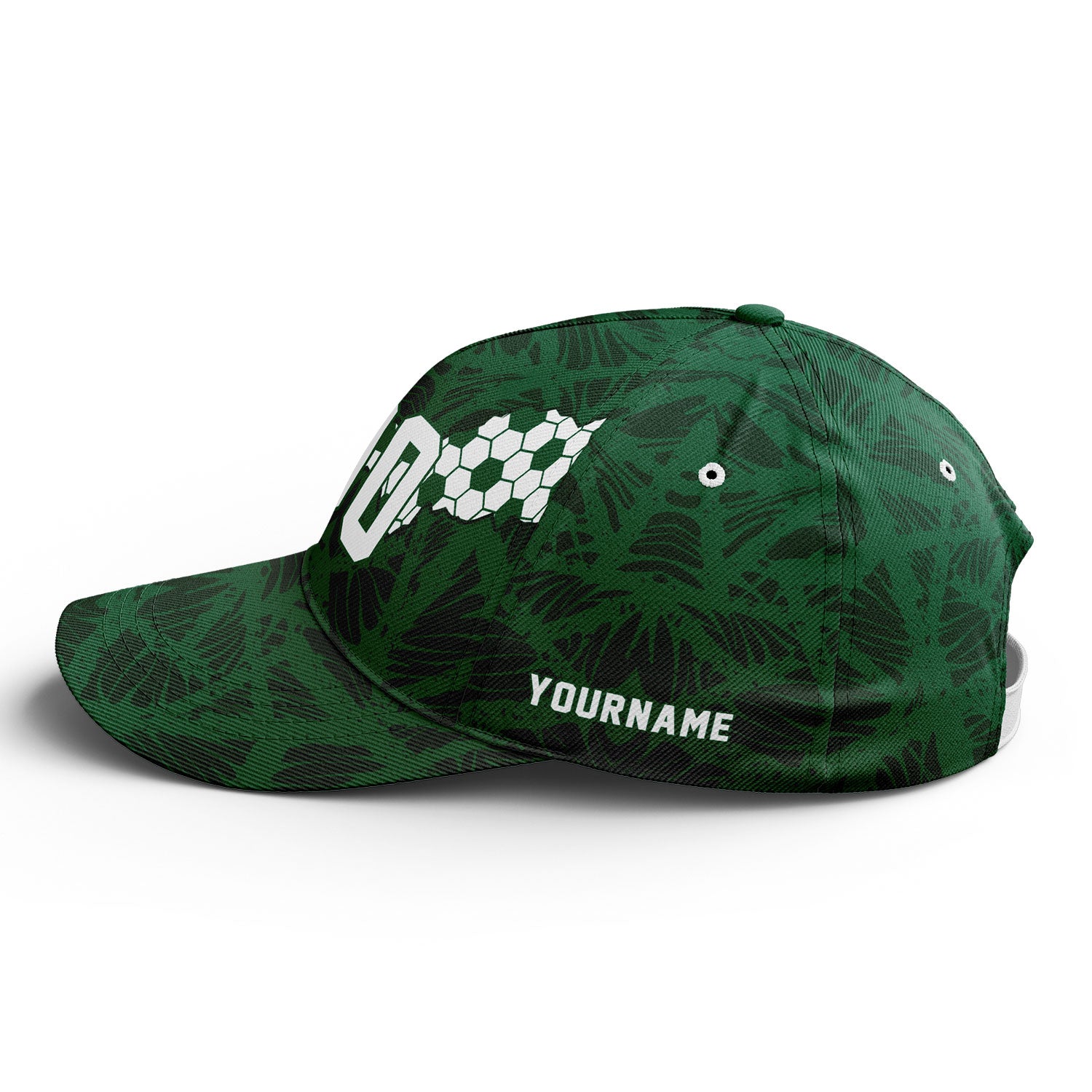 Personalized 2026 Saudi Arabia Soccer Fan Hat - Add Your Name & Design Custom 2026 Football Tournament Hat YW061-F027100-7