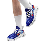 Custom United States 2026 World Cup Sneakers DIY Country Flag Running Shoes Lightweight Sport Shoes Gift for Football Fans Personalized Team Name and Logo FN003-F018032-2