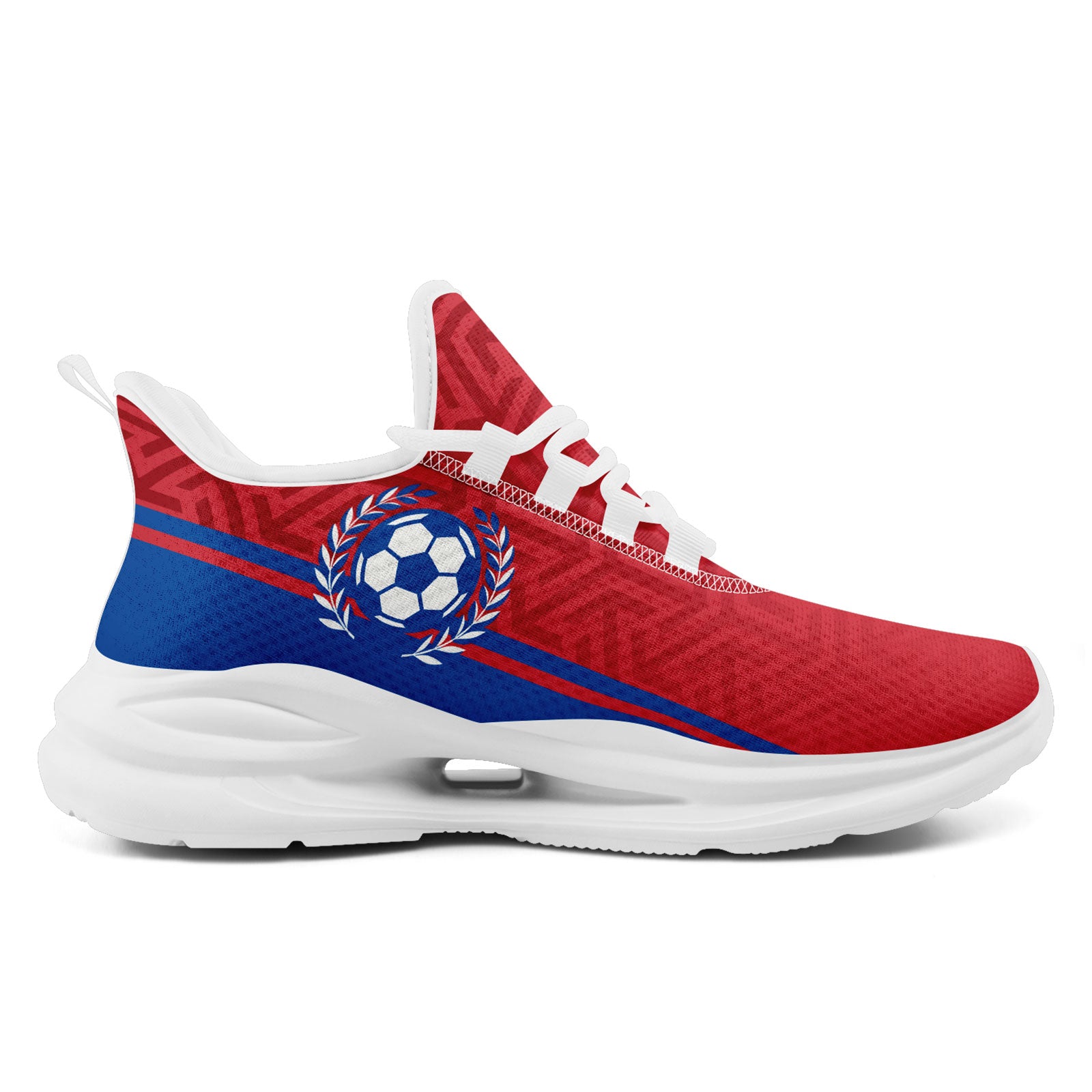 Custom South Korea 2026 World Cup Sneakers DIY Country Flag Running Shoes Lightweight Sport Shoes Gift for Football Fans Personalized Team Name and Logo FN079-F009131-1