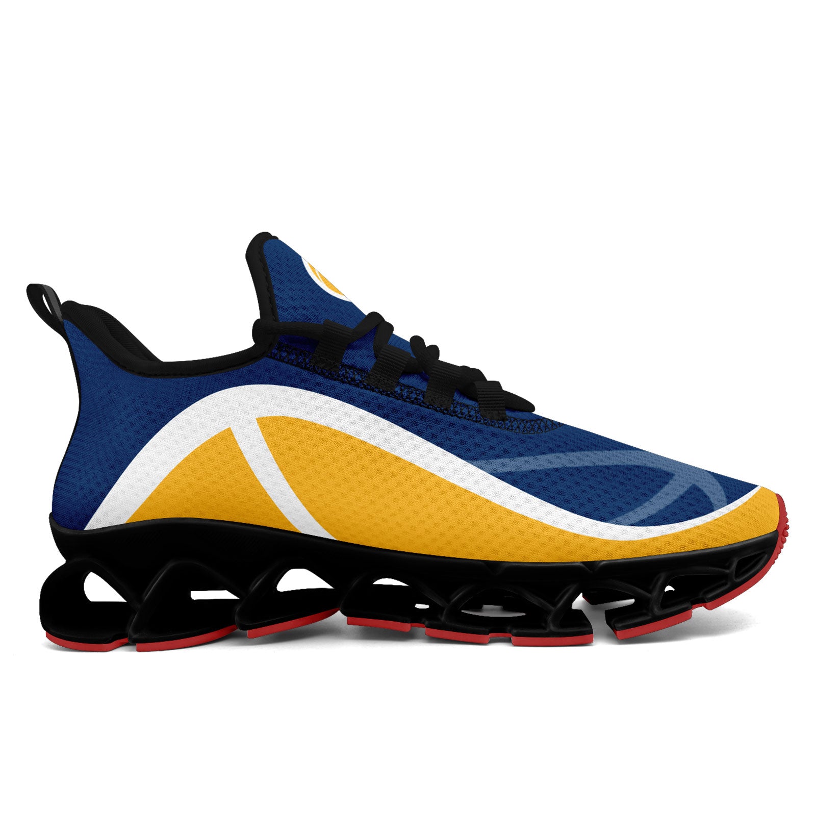 Custom Blue Yellow Maxsoul Shoes Personalized Sneaker FN003XD-D020391-4