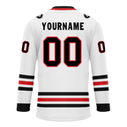 Custom White Personalized Hockey Jersey HCKJ01-D0a70be