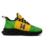 Custom 2026 World Cup Brazil Sneakers DIY Country Flag Running Shoes Lightweight Sport Shoes Gift for Football Fans Personalized Team Name and Logo FN003-F027077-7