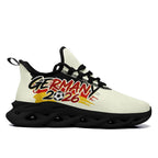 Custom Germany 2026 World Cup Sneakers DIY Country Flag Running Shoes Lightweight Sport Shoes Gift for Football Fans Personalized Team Name and Logo FN003-F025035-10