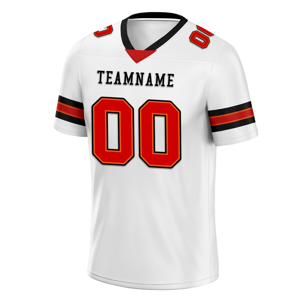 Custom White Classic Style Personalized Authentic Football Jersey FBJ02-bd0a70ae