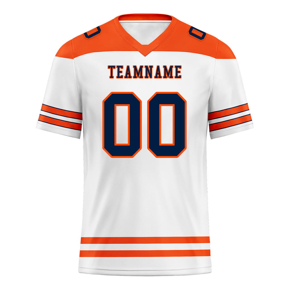 Custom Denver Personalized Authentic Football Jersey FBJ02-E0607-13