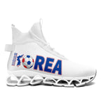 Custom South Korea 2026 World Cup Sneakers DIY Country Flag Running Shoes Lightweight Sport Shoes Gift for Football Fans Personalized Team Name and Logo FN029XD-F009084-3