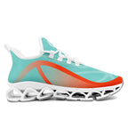 Custom Orange Blue Maxsoul Shoes Personalized Sneaker FN003XD-D020391-21