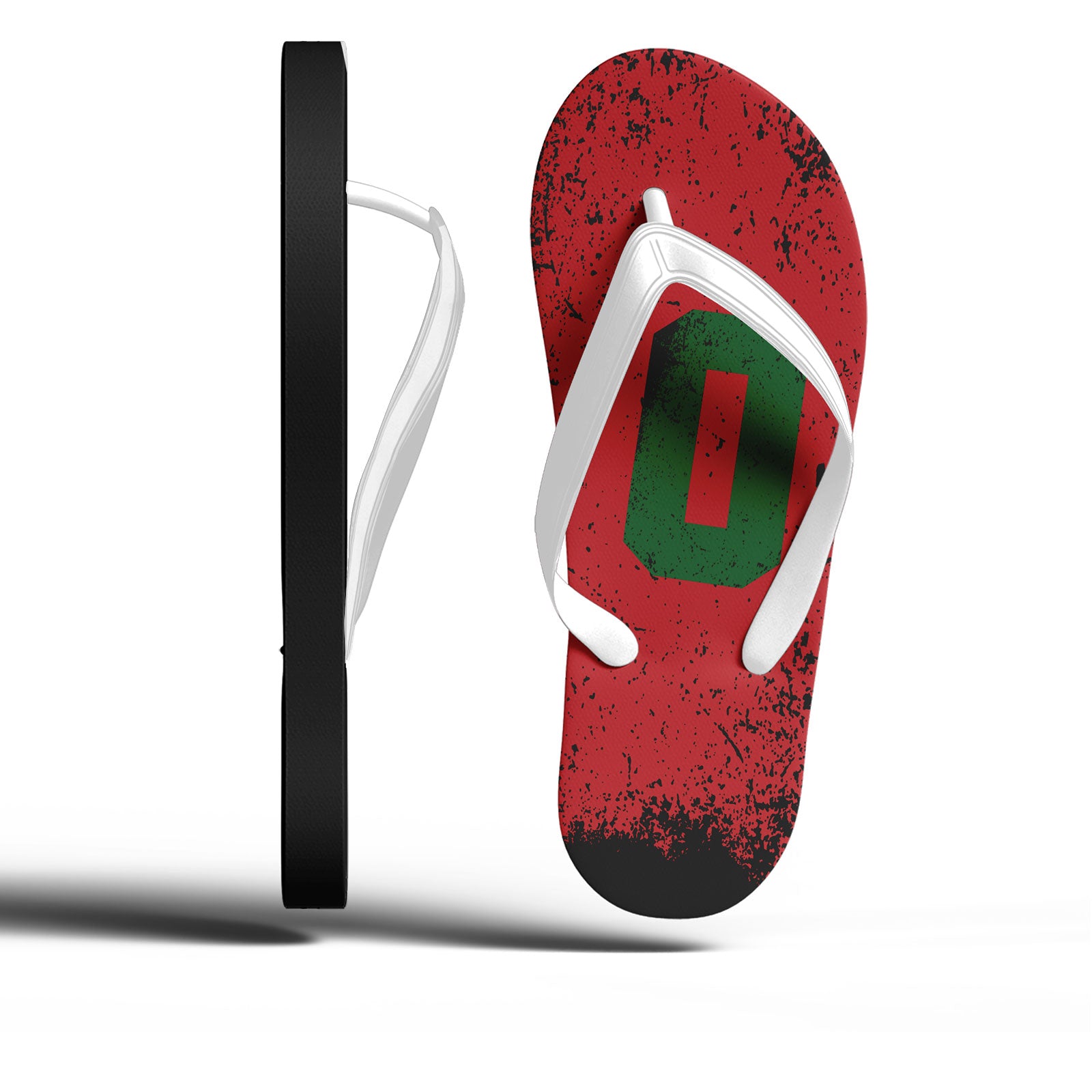 Custom Morocco 2026 World Cup Sneakers DIY Country Flag Running Shoes Lightweight Sport Shoes Gift for Football Fans Personalized Team Name and Logo FN058-F009124-1