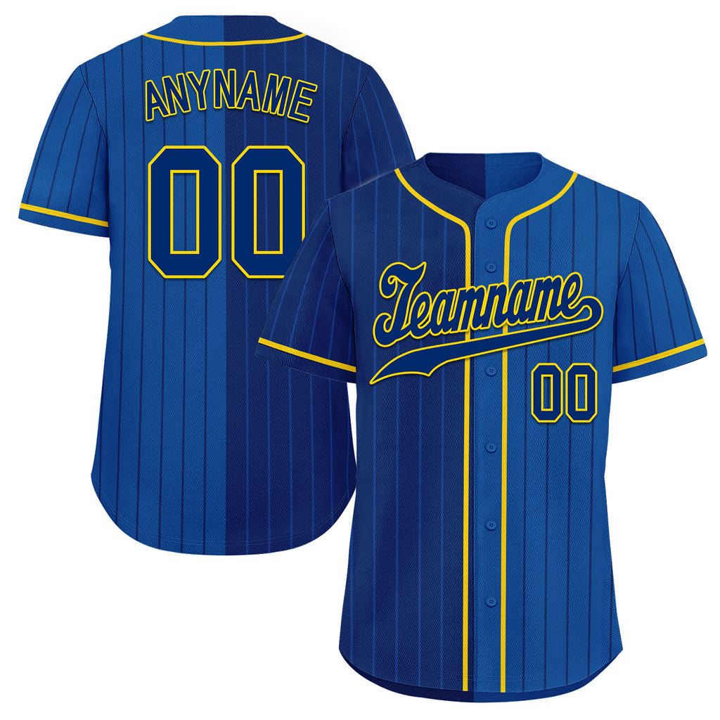Custom Stripe Fashion Personalized Authentic Baseball Jersey BSBJ01-E06043-25