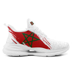 Custom Morocco 2026 World Cup Sneakers DIY Country Flag Running Shoes Lightweight Sport Shoes Gift for Football Fans Personalized Team Name and Logo FN079-F009083-5