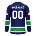 Custom Blue Green Personalized Hockey Jersey HCKJ01-D0a70dc