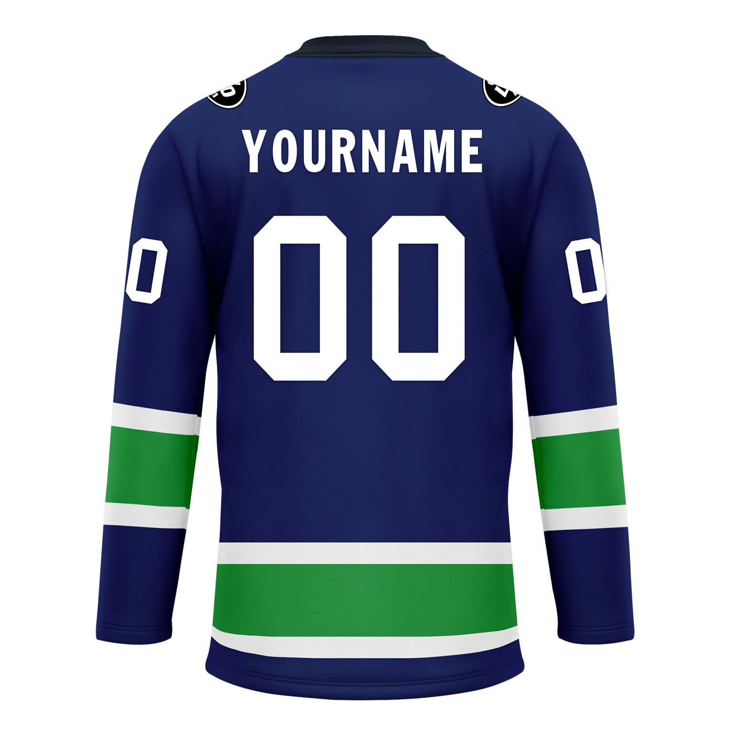 Custom Blue Green Personalized Hockey Jersey HCKJ01-D0a70dc