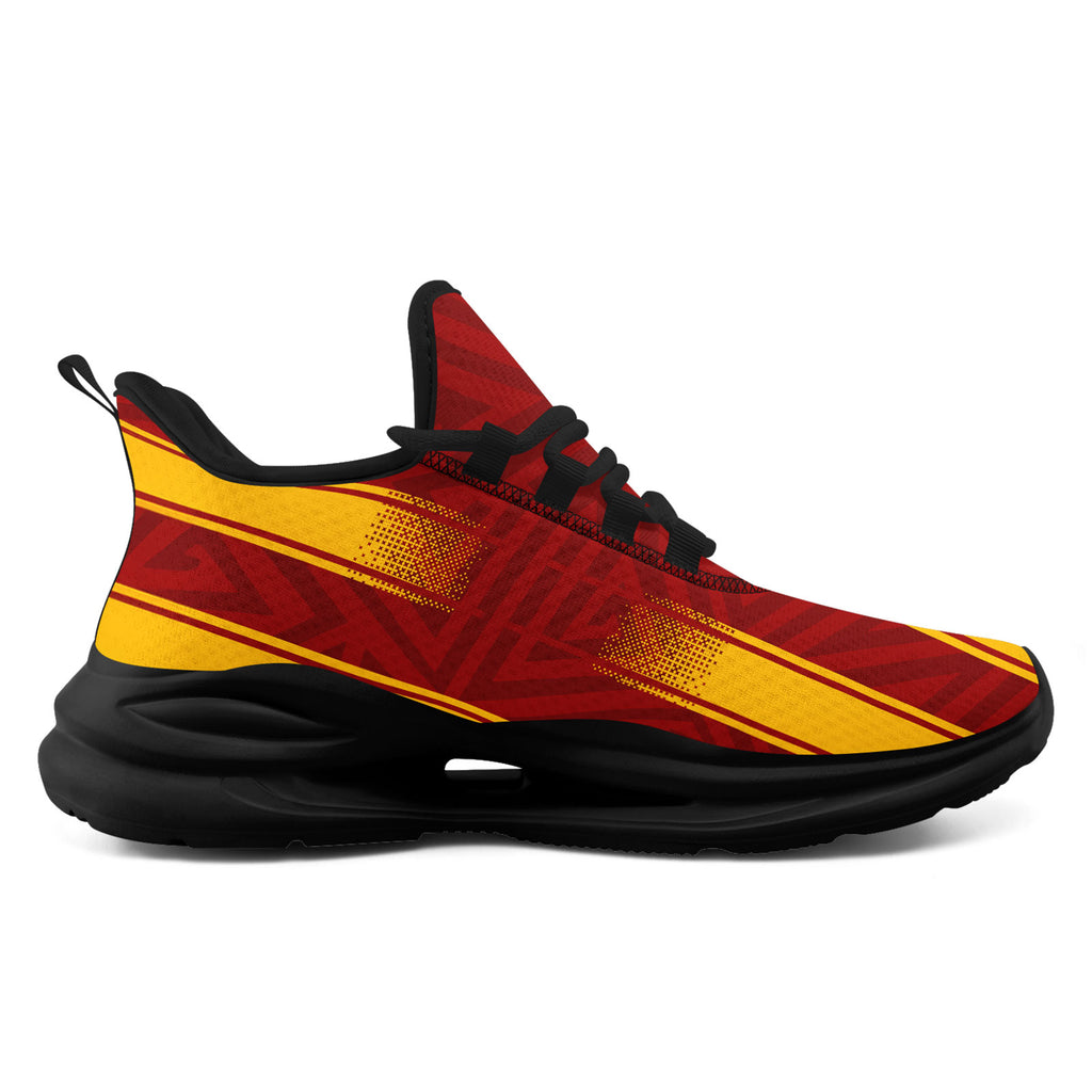 Custom Spain 2026 World Cup Sneakers DIY Country Flag Running Shoes Lightweight Sport Shoes Gift for Football Fans Personalized Team Name and Logo FN079-F020028-2