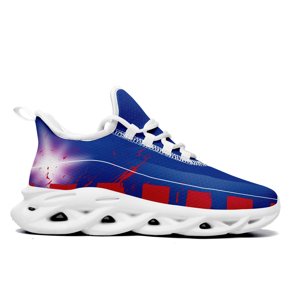 Custom Blue Red Buffalo Maxsoul Shoes Personalized Sneaker FN003-D020260-4