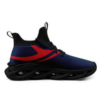 Custom Blue New England Football Jersey and Sports Shoes Combo Offer Personalized Combo ZH-D025008-26