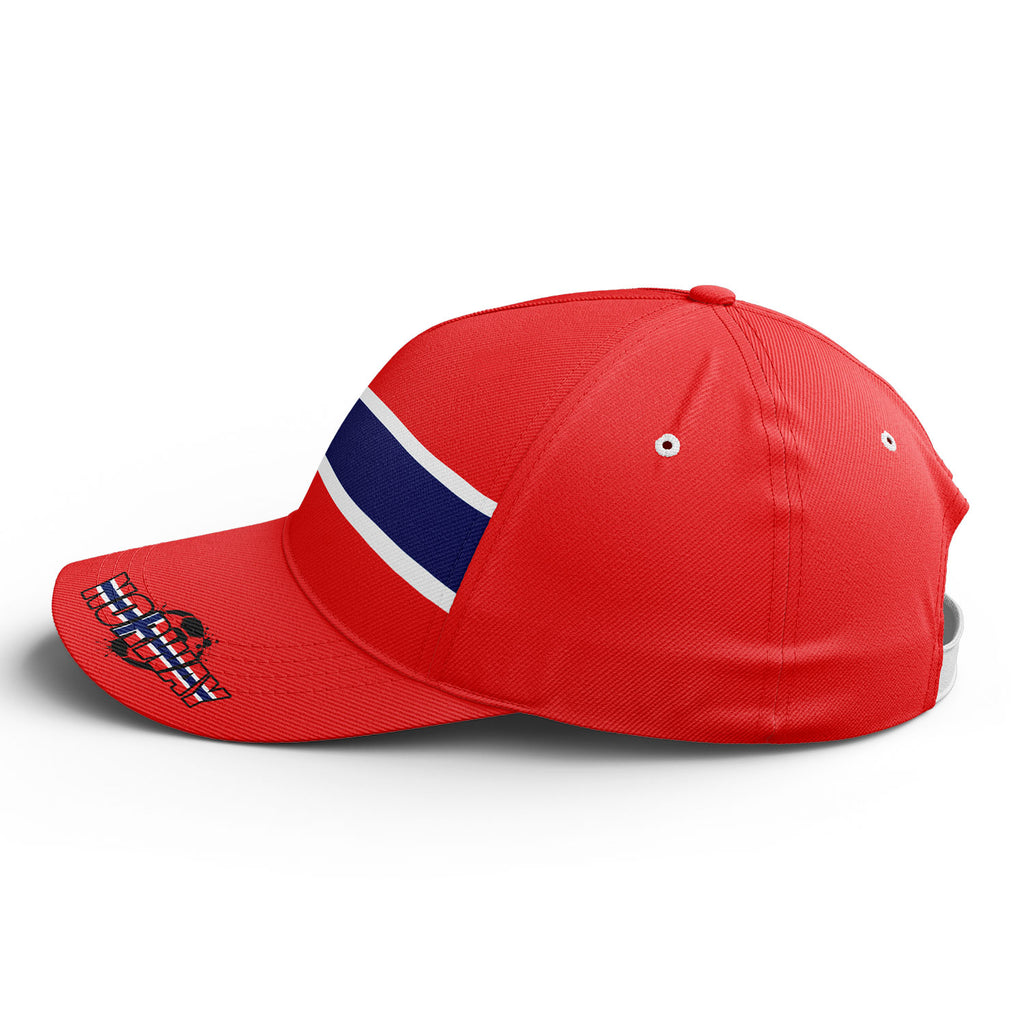 Personalized 2026 Norway Soccer Fan Hat - Add Your Name & Design Custom 2026 Football Tournament Hat YW061-F027075-3