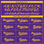 Custom Purple Yellow Minnesota Jacket and Sports Shoes Combo Offer Personalized Combo ZH-D020294-17