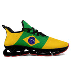 Custom 2026 World Cup Brazil Sneakers DIY Country Flag Running Shoes Lightweight Sport Shoes Gift for Football Fans Personalized Team Name and Logo FN003XD-F027047-2