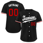 Custom Black Classic Style White Personalized Authentic Baseball Jersey BSBJ01-bd0faab