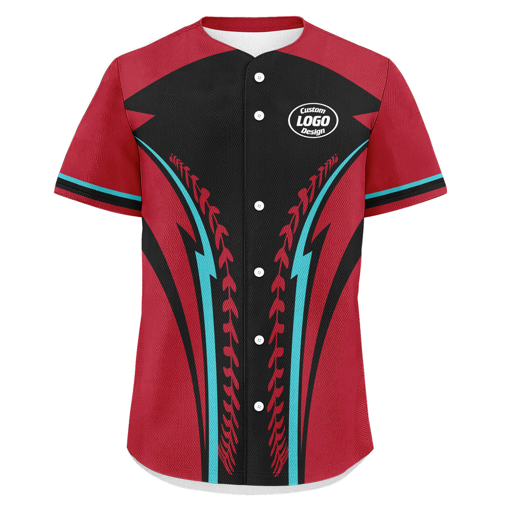 Custom Personalized Authentic Baseball Jersey BSBJ01-E023019-1