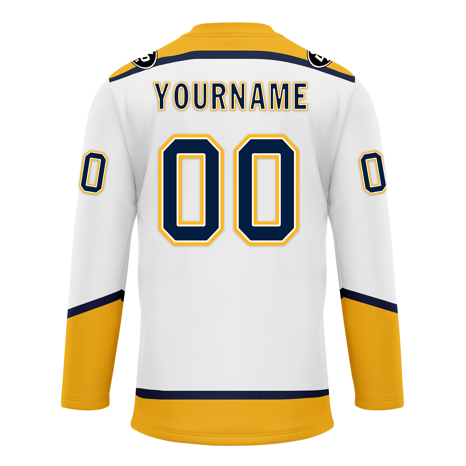 Custom White Green Personalized Hockey Jersey HCKJ01-D0a70ca