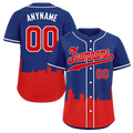 Custom Blue Red City Edition Personalized Authentic Baseball Jersey BSBJ01-D017136