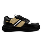 Custom Black Gold New Orleans Shoes Personalized Sneaker FN032-D020389-19