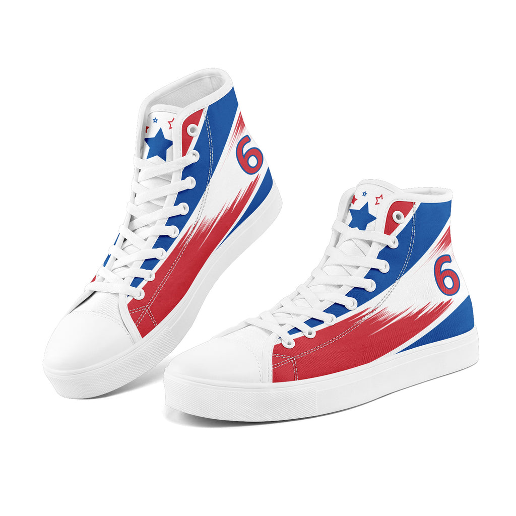 Custom South Korea 2026 World Cup Sneakers DIY Country Flag Running Shoes Lightweight Sport Shoes Gift for Football Fans Personalized Team Name and Logo FN024-F009120-8