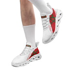 Custom Morocco 2026 World Cup Sneakers DIY Country Flag Running Shoes Lightweight Sport Shoes Gift for Football Fans Personalized Team Name and Logo FN003-F009073-5