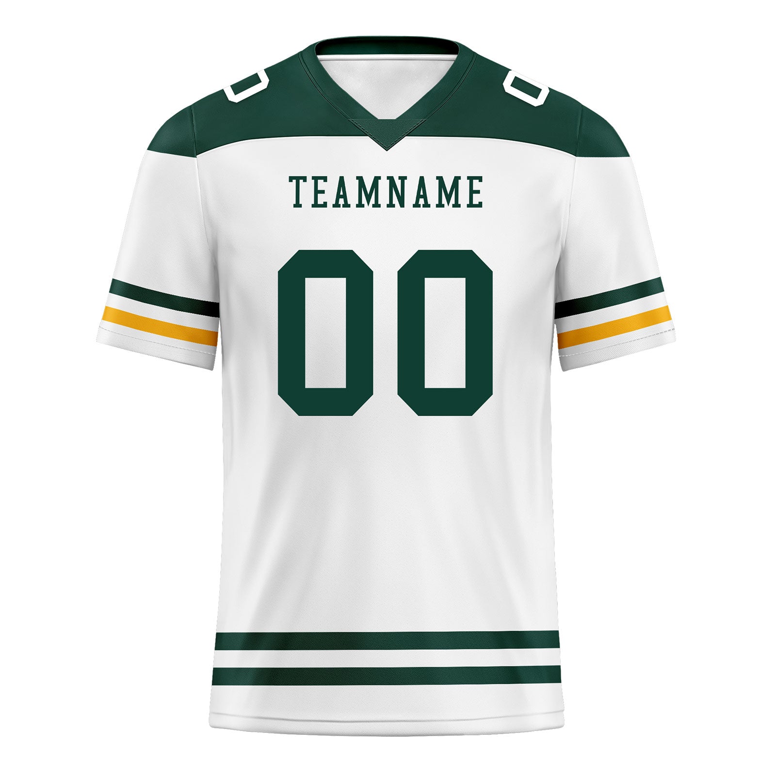 Custom Green Bay Personalized Authentic Football Jersey FBJ02-E0607-23