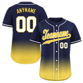 Custom Blue Yellow Fade Fashion Personalized Authentic Baseball Jersey BSBJ01-D0a70e9