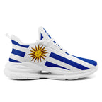 Custom Uruguay 2026 World Cup Sneakers DIY Country Flag Running Shoes Lightweight Sport Shoes Gift for Football Fans Personalized Team Name and Logo FN079-F009082-4