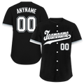 Custom Black Classic Style White Personalized Authentic Baseball Jersey BSBJ01-bd0faa7