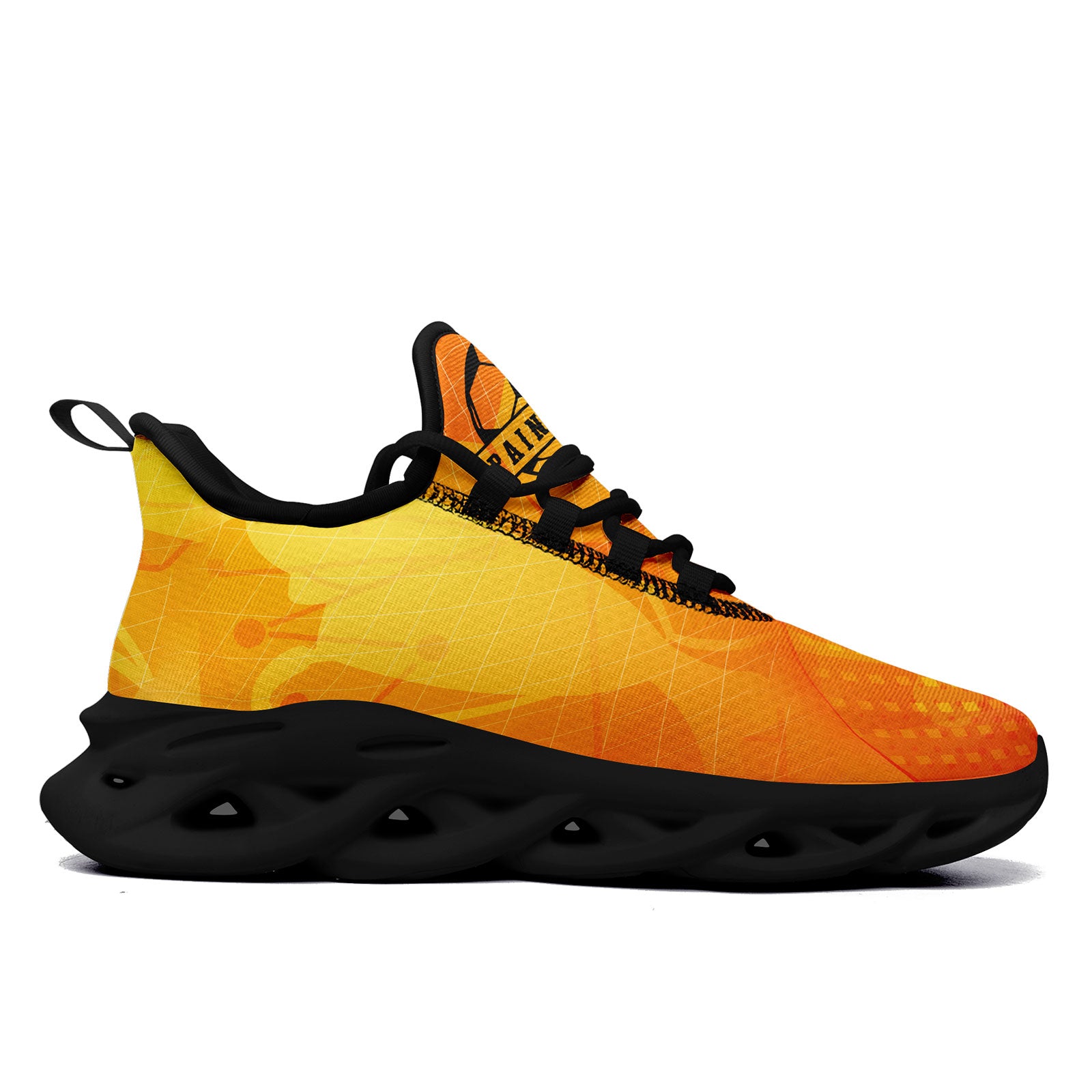 Custom Spain 2026 World Cup Sneakers DIY Country Flag Running Shoes Lightweight Sport Shoes Gift for Football Fans Personalized Team Name and Logo FN003-F025036-5