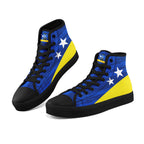 Custom Curaçao 2026 World Cup Sneakers DIY Country Flag Running Shoes Lightweight Sport Shoes Gift for Football Fans Personalized Team Name and Logo FN024-F009098-2
