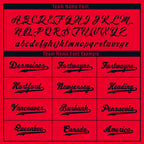 Custom Red Blue Houston Jacket Bomber Full-Snap Varsity Letterman Personalized Jacket FZ005SX-D020290-12