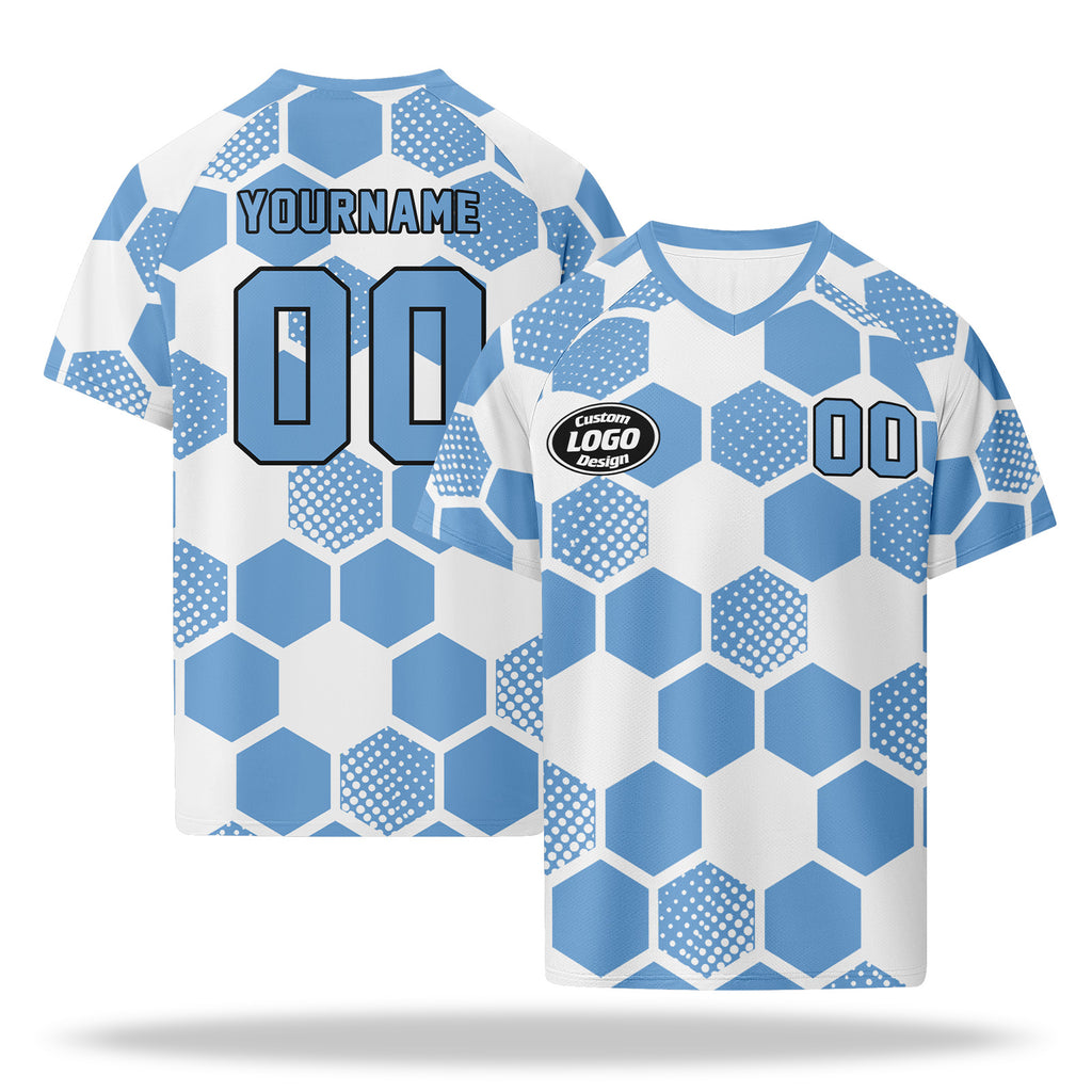 Custom 2026 World Cup Argentina High Quality Soccer Stadium Version Jersey Sneakers Sports Shoes and Hat Combo Offer Personalized Team Name and Logo ZH-F027090-1